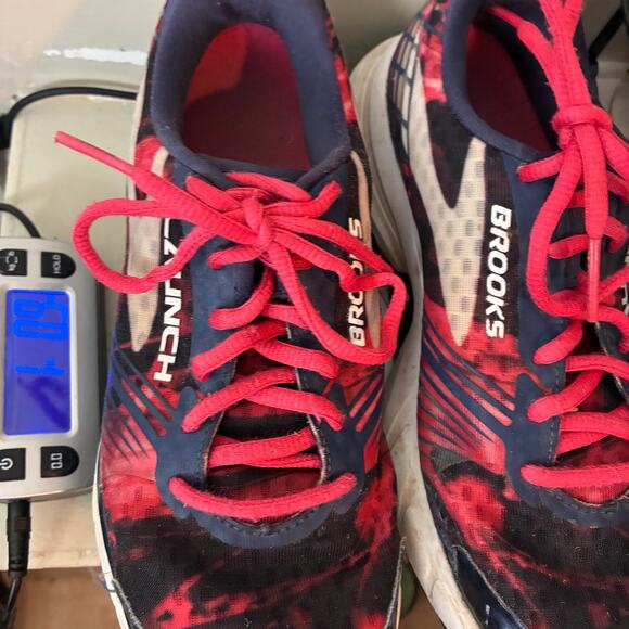 Brooks Launch 3 Running Training Sneakers Shoes Women’s 8 Athletic READ Blue Red - Picture 15 of 15